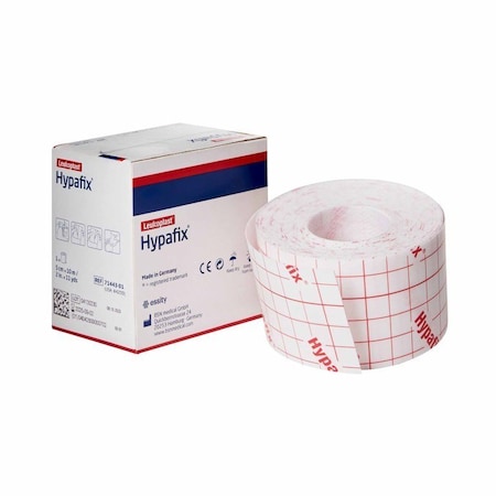 Hypafix Dressing Retention Tape with Liner White 2 Inch X 10 Yard Nonwoven Polyester NonSterile, 24PK 4209